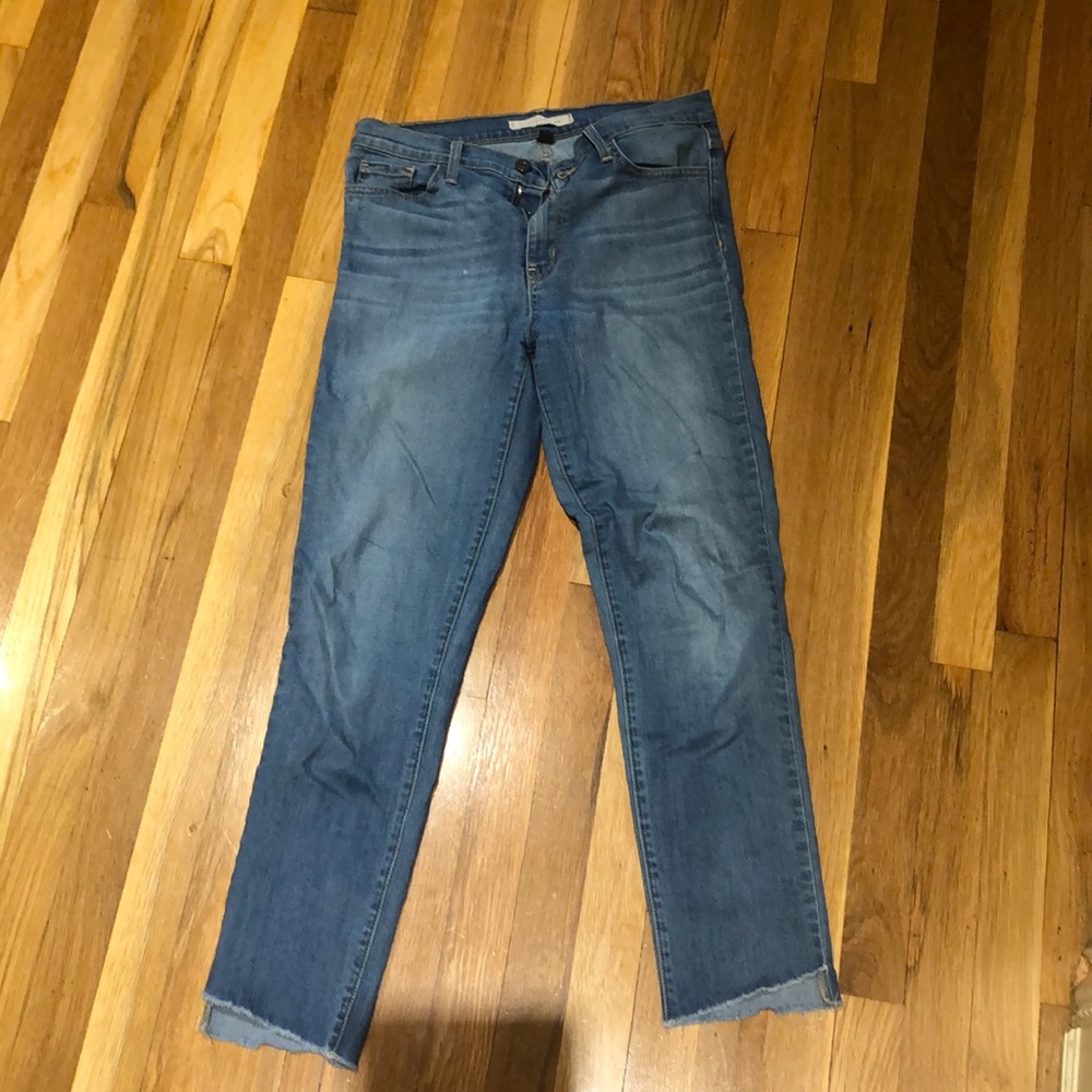 Flying monkey slightly cut jeans